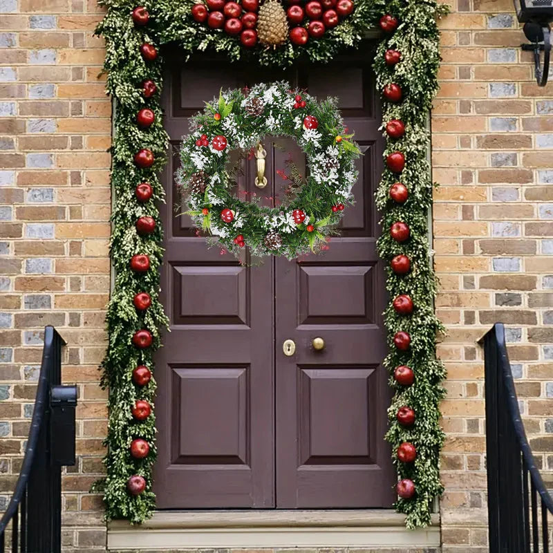 Christmas Wreath for Front Door Seasonal Decor