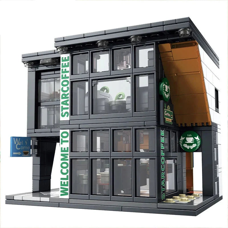 Star Coffee House Cafe Building Blocks Set (581Pcs)