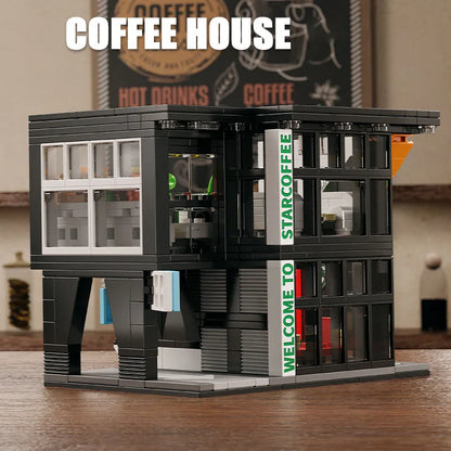Star Coffee House Cafe Building Blocks Set (581Pcs)