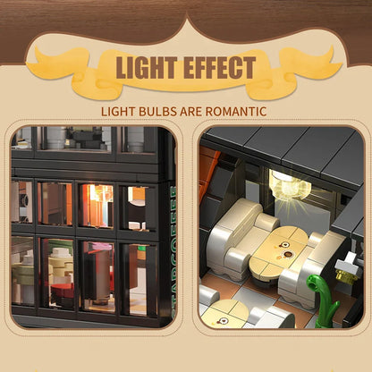 Star Coffee House Cafe Building Blocks Set (581Pcs)