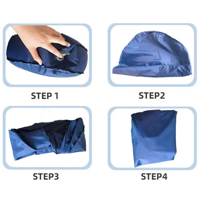 Compact Inflatable Yoga Cushion Footrest