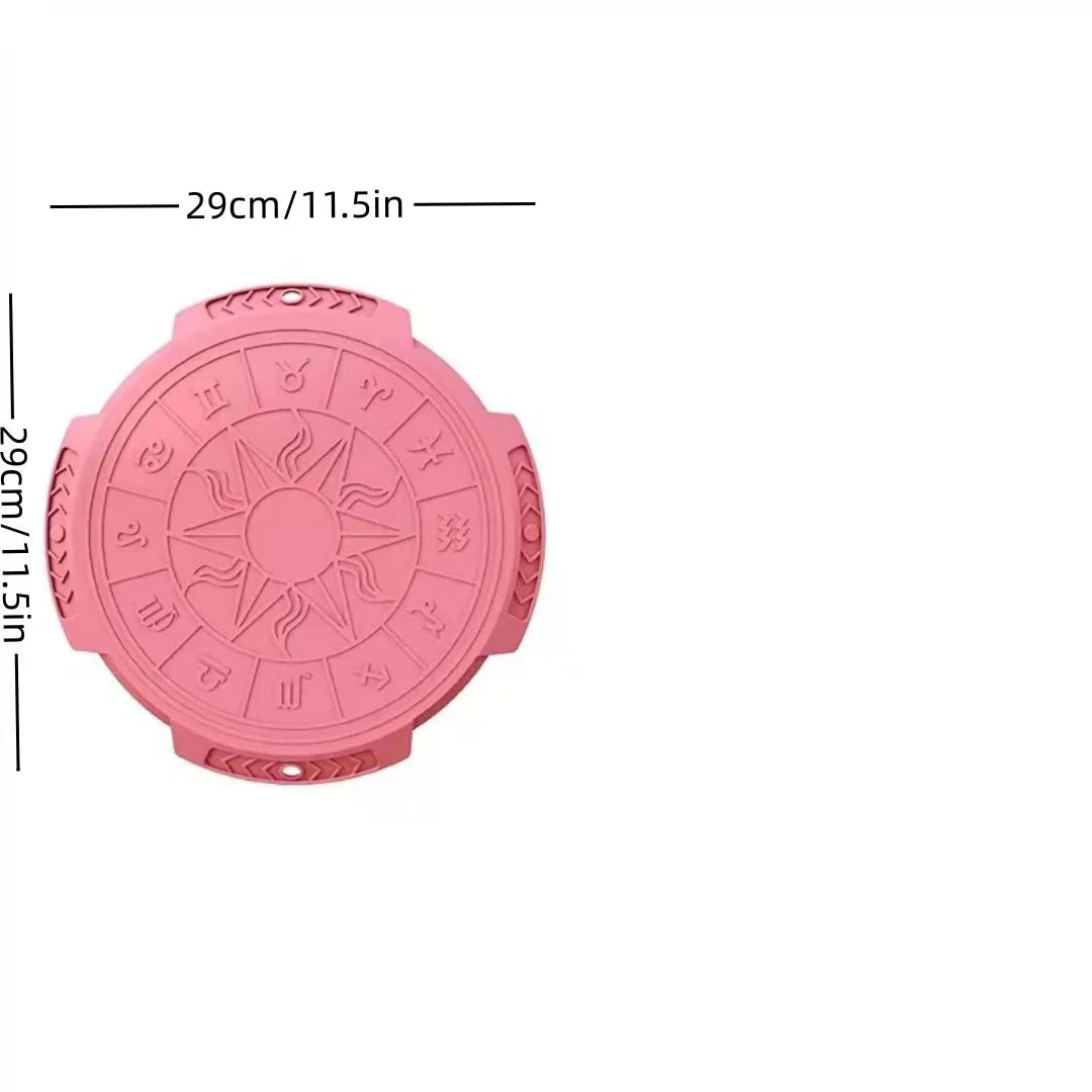 Silent Twist Waist Disc Abdominal Slimming & Core Workout Pink