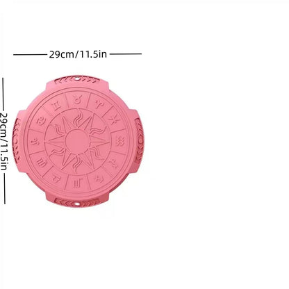 Silent Twist Waist Disc Abdominal Slimming & Core Workout Pink