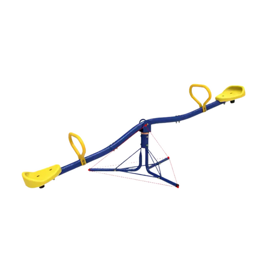 360-Degree Rotating Outdoor Wobble Board Seesaw