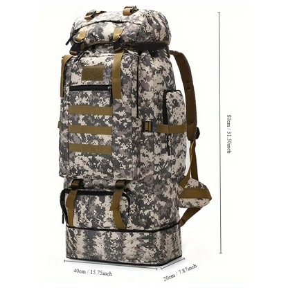 Tactical Backpack Foldable Hiking Camping Bag