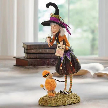 Halloween Bewitching Witch Doll Figurine