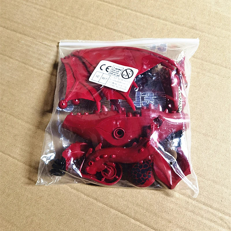 Red Smaug Flame Dragon Building Blocks