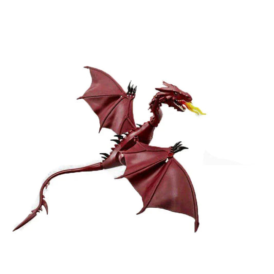 Red Smaug Flame Dragon Building Blocks
