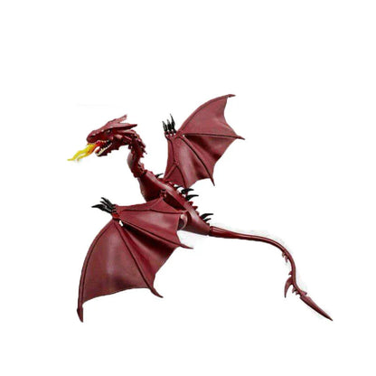 Red Smaug Flame Dragon Building Blocks