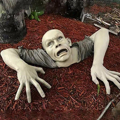 Zombie Horror Garden Sculpture Halloween Party Decor