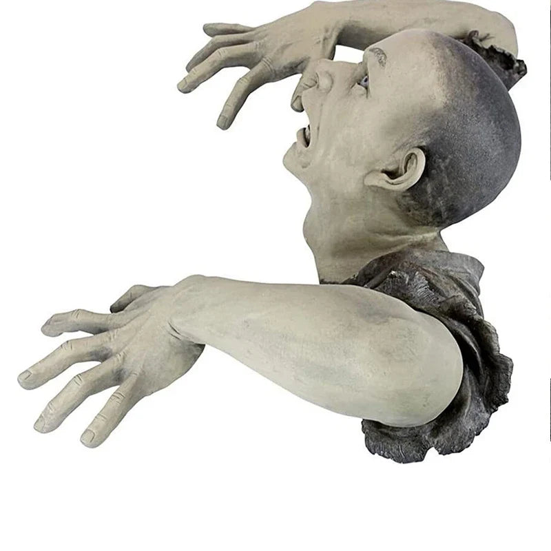 Zombie Horror Garden Sculpture Halloween Party Decor