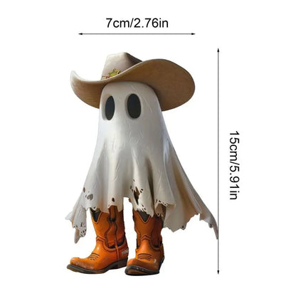 Cute Resin Ghost Figurine