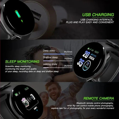 Smart Watch Multi-Function Step Tracker for Men & Women