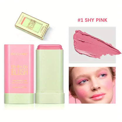 Hydrating Lip and Cheek Cream Stick - Your Natural Blush and Highlight Duo