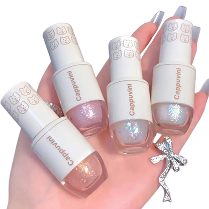 6 Color Liquid Eyeshadow with Highlight Sequins - Sparkling, Waterproof, and Long-Lasting Makeup