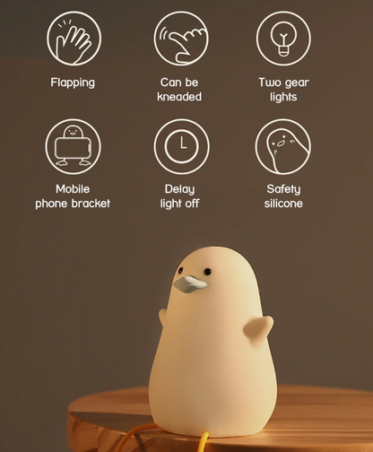 Seagull Silicone Night Lamp