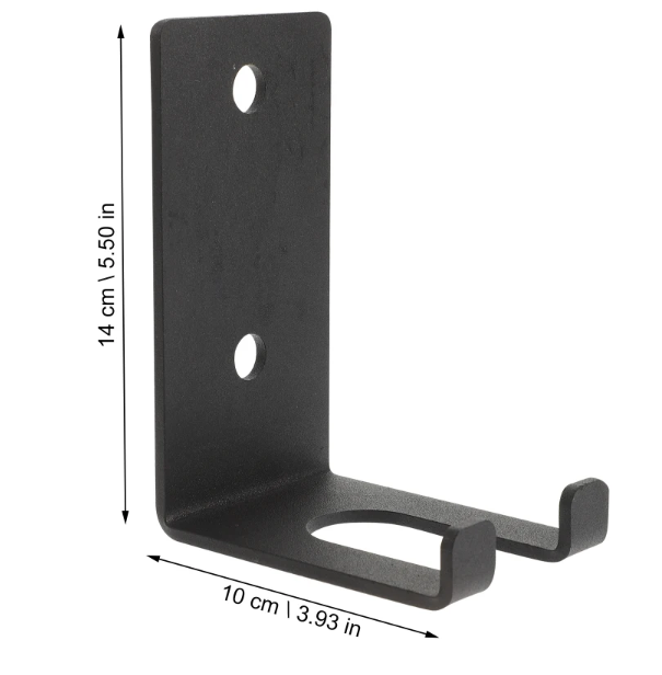Wall-Mounted Barbell Storage Rack - Steel Holder
