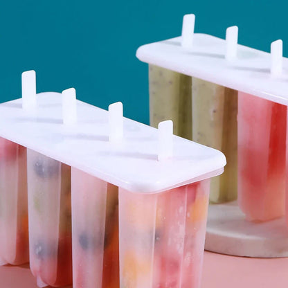 DIY Ice Pop Molds with Sticks