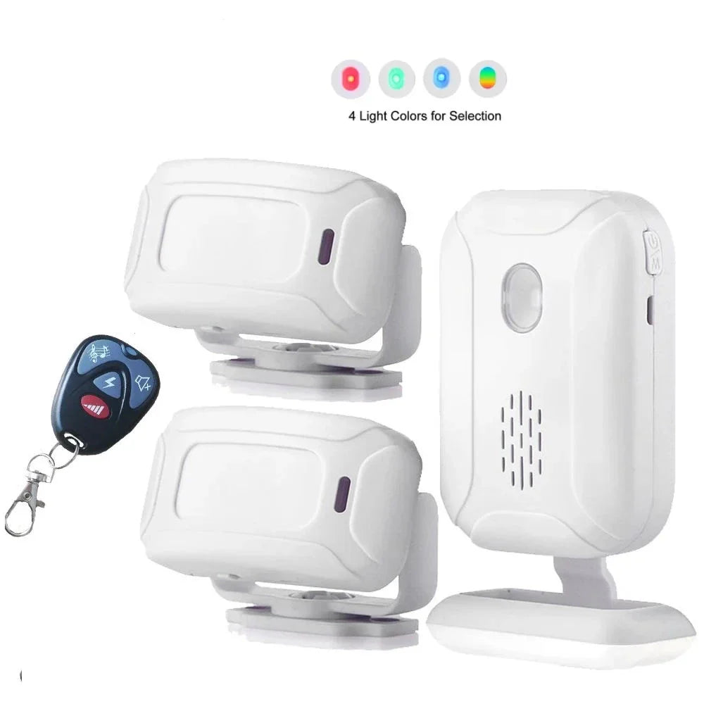 Wireless IR Motion Sensor Doorbell with 36 Ringtones