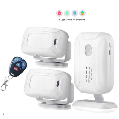 Wireless IR Motion Sensor Doorbell with 36 Ringtones