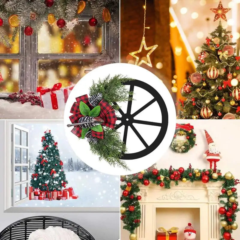 Christmas Wreath with Pine Cone