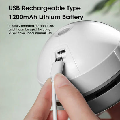 Desktop Wireless Robot Vacuum Cleaner USB Charge