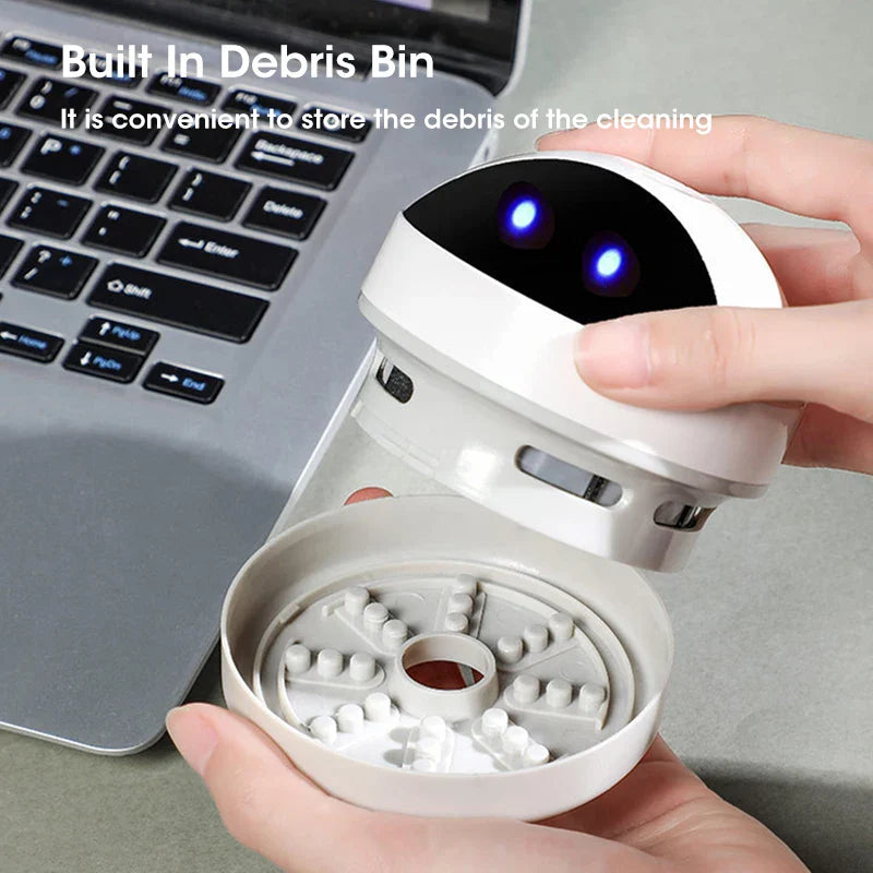 Desktop Wireless Robot Vacuum Cleaner USB Charge