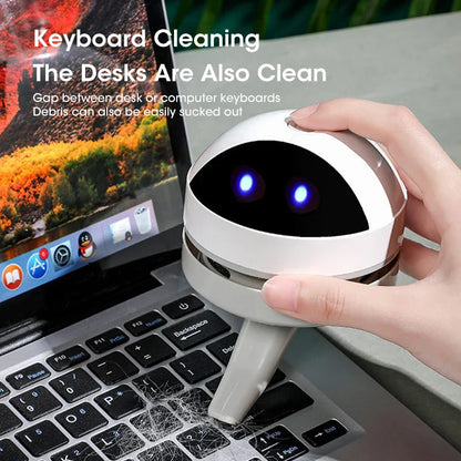 Desktop Wireless Robot Vacuum Cleaner USB Charge