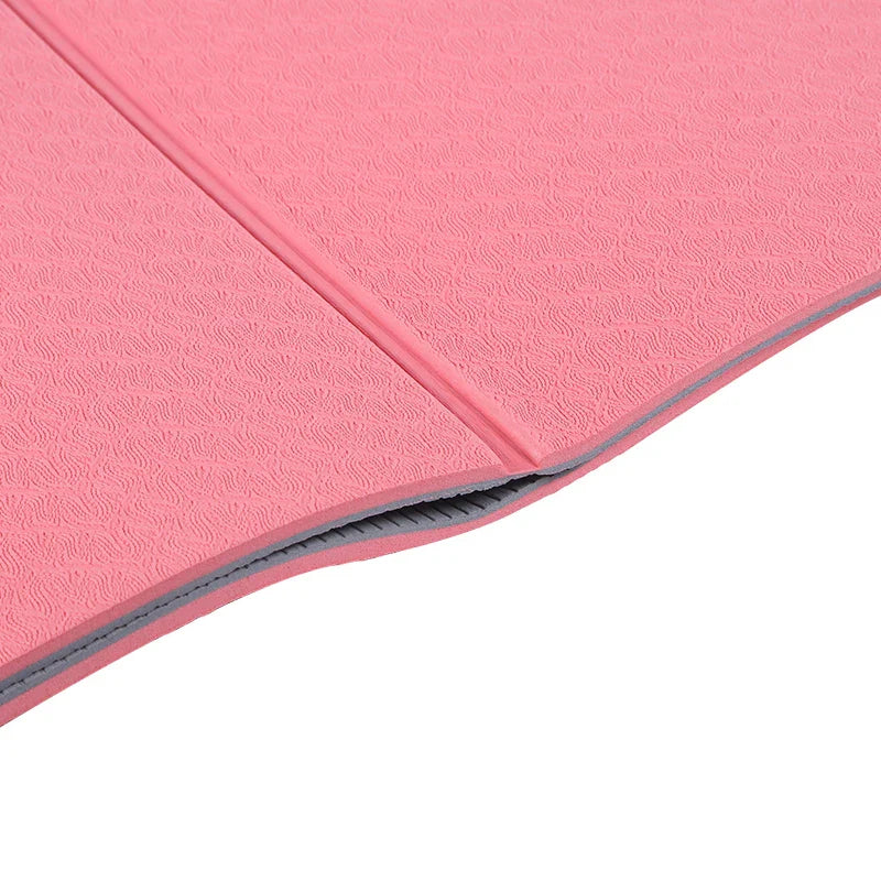 Double Color Non-Slip TPE Yoga Mat