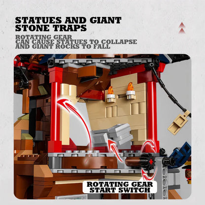 Dragon Energy Temple Building Blocks Model Set