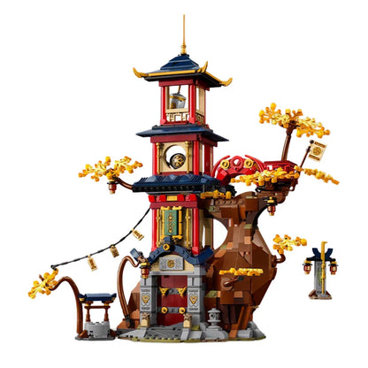 Dragon Energy Temple Building Blocks Model Set