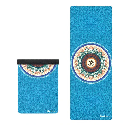 Dry Non-Slip Moisture-Wicking Foldable Yoga Blanket Mat