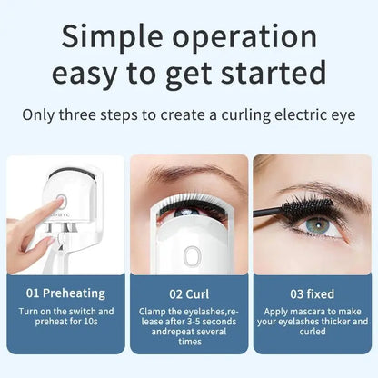 Electric Heated Eyelash Curler
