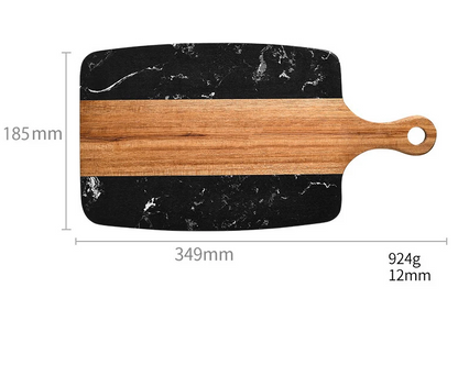 Chopping Board Marble Splicing Acacia Wood