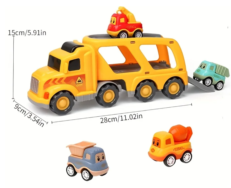Die-casting Transport Truck Toy