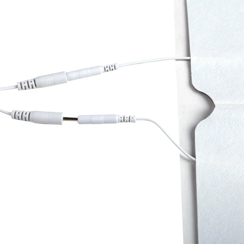 EMS TENS Electrode Pads Self-Adhesive 4pcs White