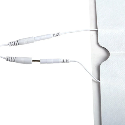 EMS TENS Electrode Pads Self-Adhesive 4pcs White