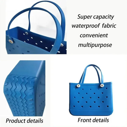 EVA Waterproof Beach and Travel Tote Bag for Women