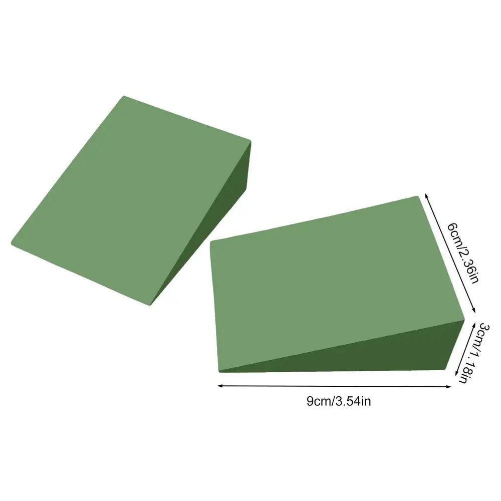 EVA Yoga Squat Wedge Block Calf Stretcher (Green)