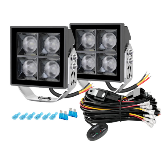 12V/24V LED Work Lights Spotlight Bar – 4x4