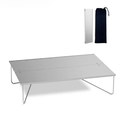 Ultralight Mini Outdoor Folding Table - Aluminum Alloy Camping Table
