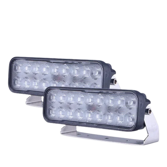 7 Inch 18x3W LED Light Bar - Ultra Flood Lights