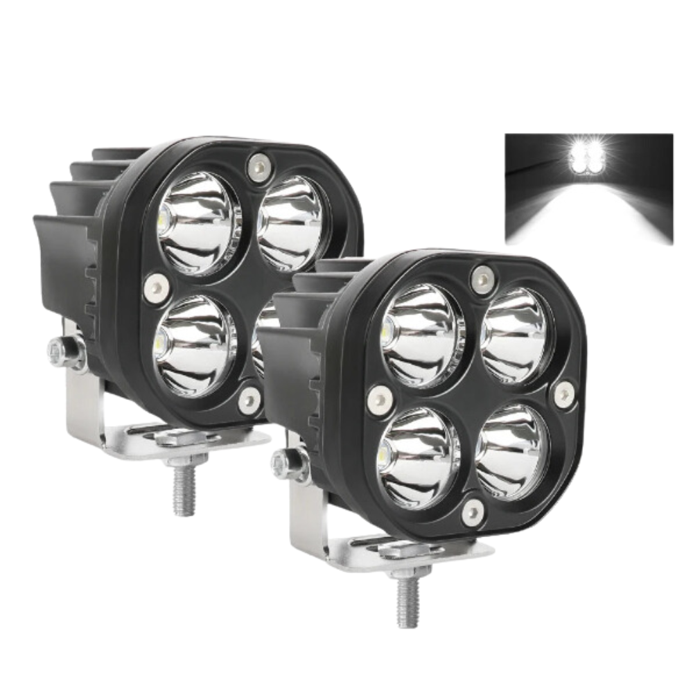 LED Spot Work Light - 12V/24V Fog Lights Driving