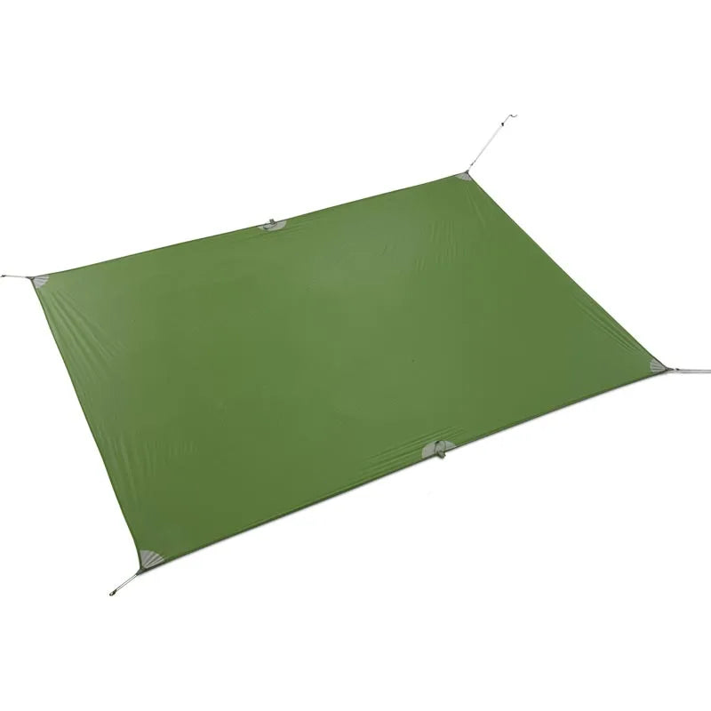 Ultralight Camping Tarp Sun Shelter 15D Nylon (Green)