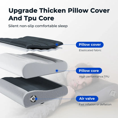 Neck Contour Inflatable Pillow