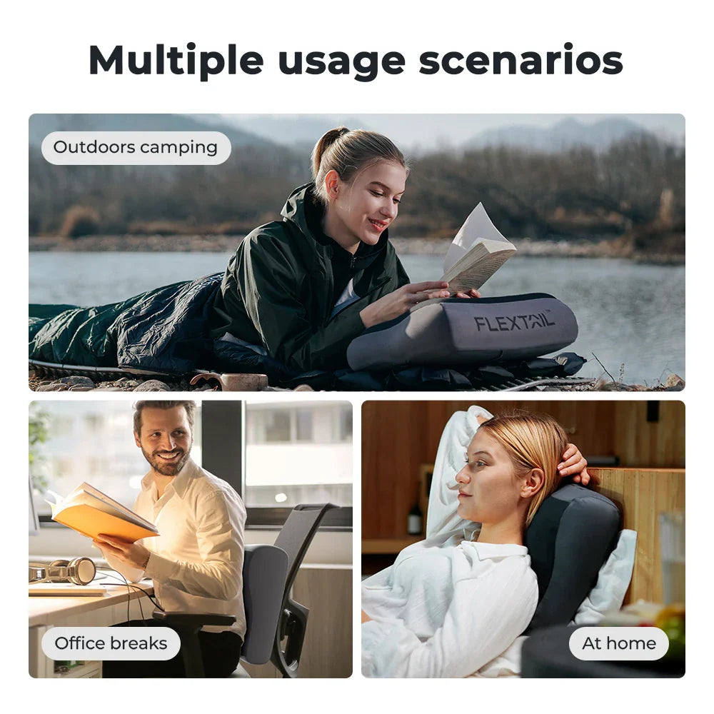 Neck Contour Inflatable Pillow