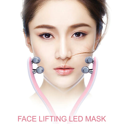 Face Lifting Roller – 3D Y-Shape EMS Microcurrent Facial Massager