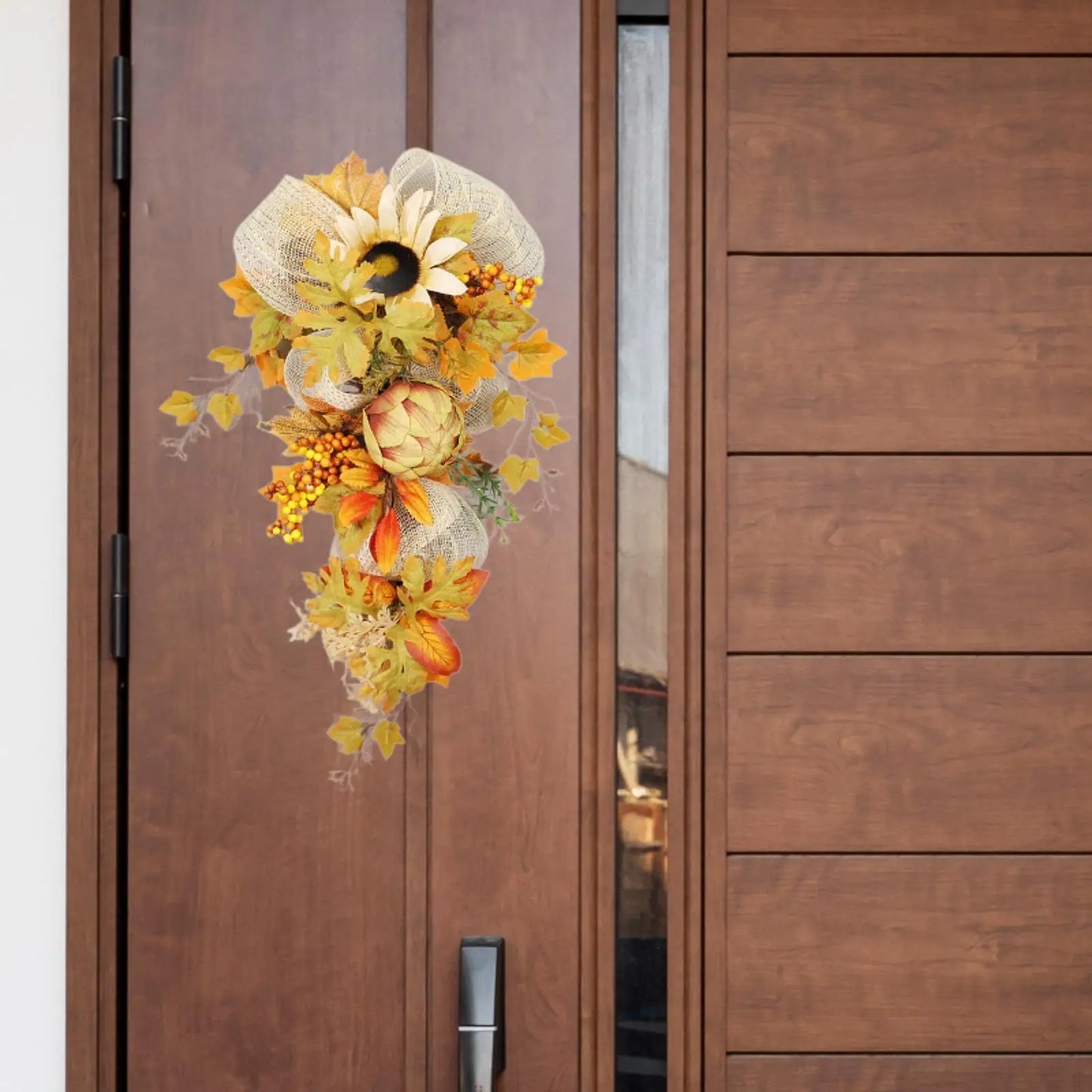 Fall Harvest Wreath Garland for Christmas Decor