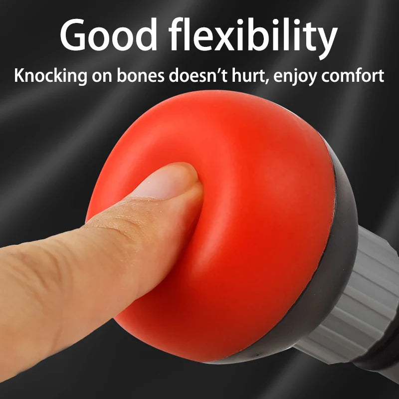 2pcs Universal Silicone Soft Massage Head 12mm-18mm Caliber Red