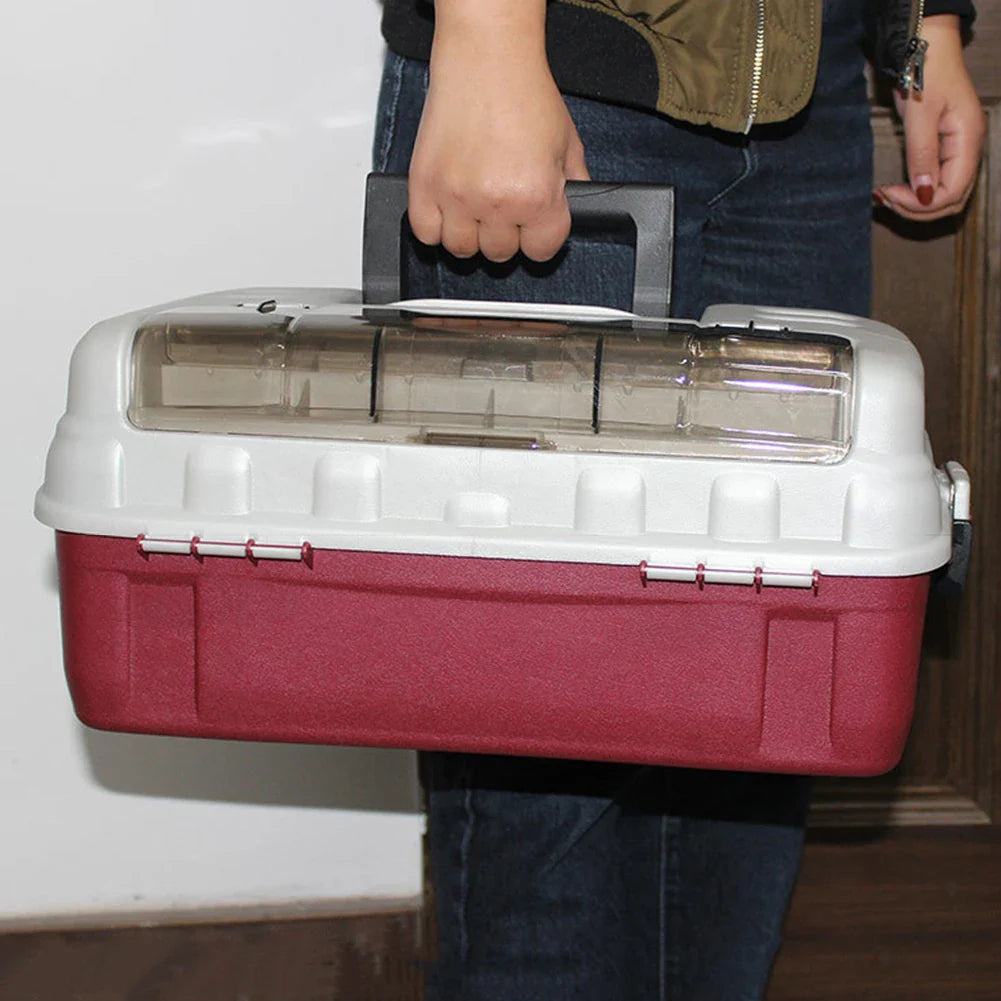 4-Layer Fishing Barrel Box for Anglers